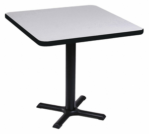 CAFEAND BREAKROOM ROUND TABLE 30 GRAY G by Correll