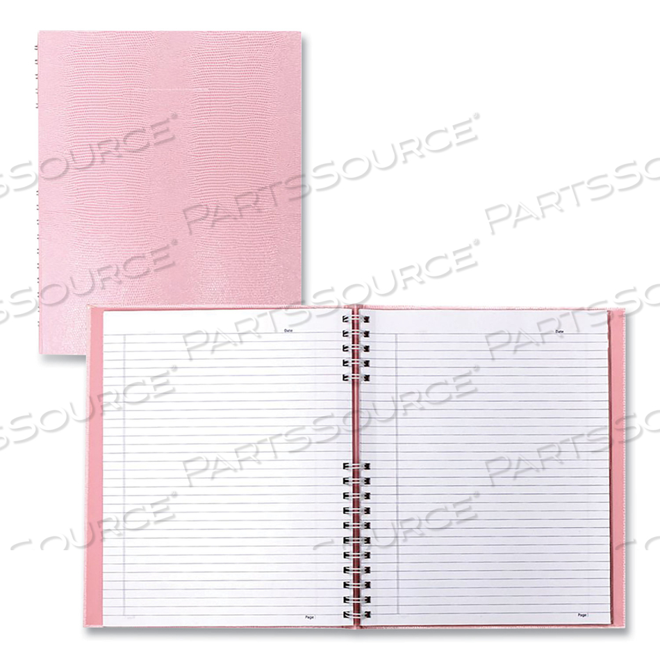 PINK RIBBON NOTEPRO NOTEBOOK, 1 SUBJECT, MEDIUM/COLLEGE RULE, PINK COVER, 10.75 X 8.5, 200 SHEETS 