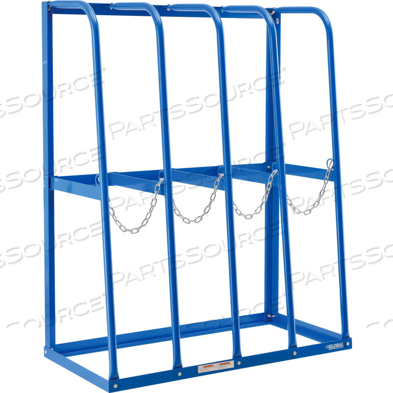 VERTICAL BAR STORAGE RACK, 4 BAYS, 48"W X 24"D X 60"H, 6000 LB. CAPACITY by Approved Vendor VERTICAL BAR STORAGE RACK, 4 BAYS, 48"W X 24"D X 60"H, 6000 LB. CAPACITY by Approved Vendor