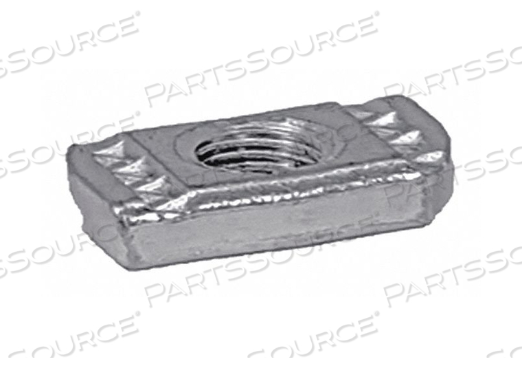 SPRINGLESS NUT 3/8 -16 X3/8 EG PK100 by Vast Strut