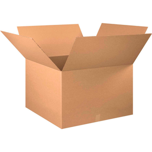 CARDBOARD CORRUGATED BOXES 30" X 30" X 20" 200#/ECT-32 by Box Packaging Inc