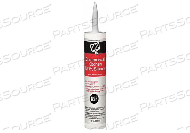 SEALANT 9.8 OZ STAINLESS STEEL by DAP Products Inc. SEALANT 9.8 OZ STAINLESS STEEL by DAP Products Inc.