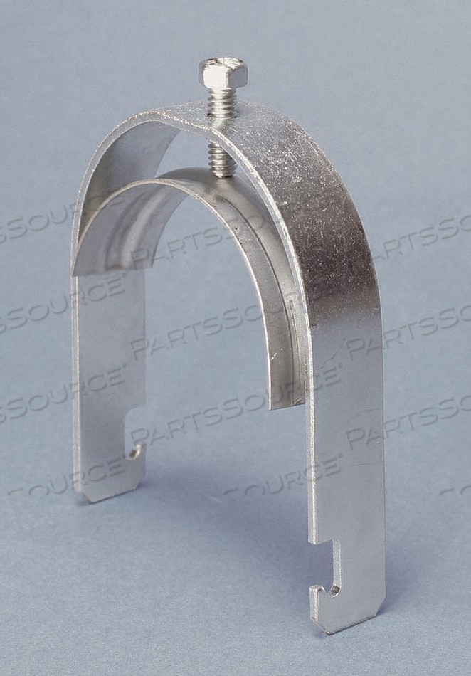 CONDUIT CLAMP 2-1/2 IN EMT SILVER by Nvent Caddy CONDUIT CLAMP 2-1/2 IN EMT SILVER by Nvent Caddy