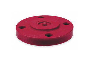 BLIND FLANGE, 2 IN FITTING PIPE SIZE, SCHEDULE 80, SOCKET, 6 IN FLANGE OUTSIDE DIA, 4 BOLT HOLES by Chemtrol