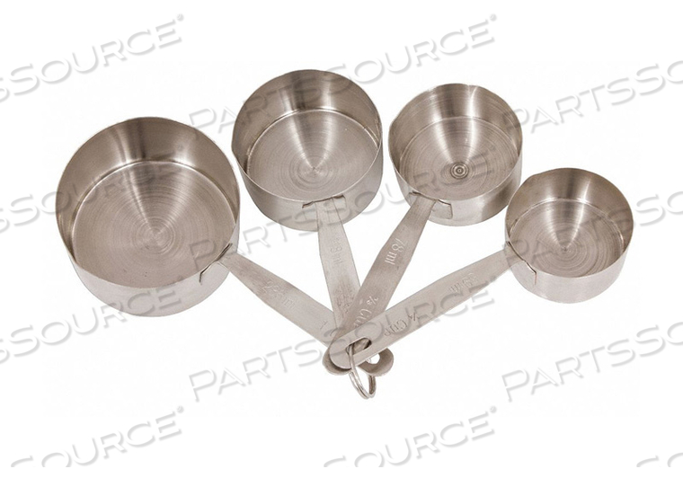 MEASURING CUP SET 1/4 1/3 1/2 AND 1 CUP by Crestware