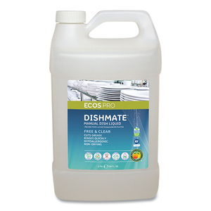 DISHMATE MANUAL DISH LIQUID, 128 OZ BOTTLE by Earth Friendly Products