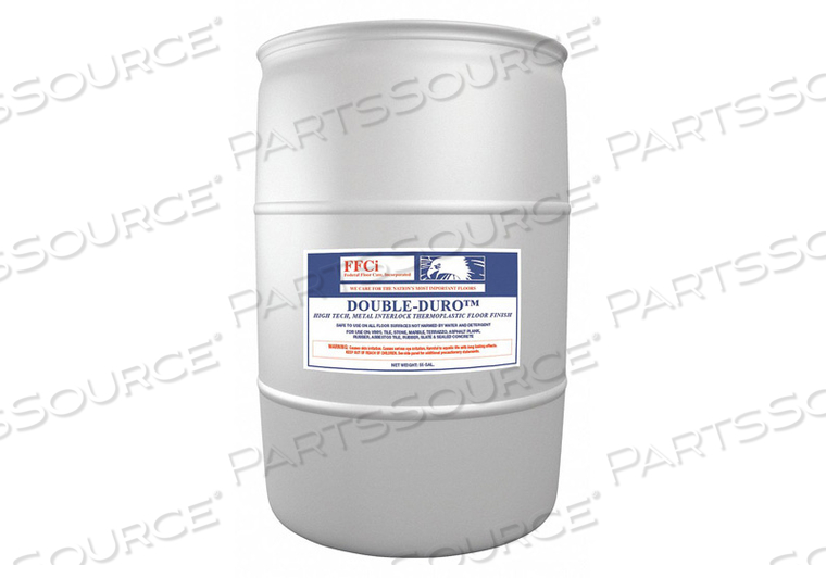 DOUBLE-DURO FINISH  SEALER 55 GAL DRUM by Federal Floor Care Inc