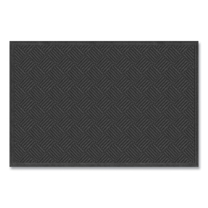 ECOMAT CROSSHATCH ENTRY MAT, 48 X 72, CHARCOAL by Apache Mills