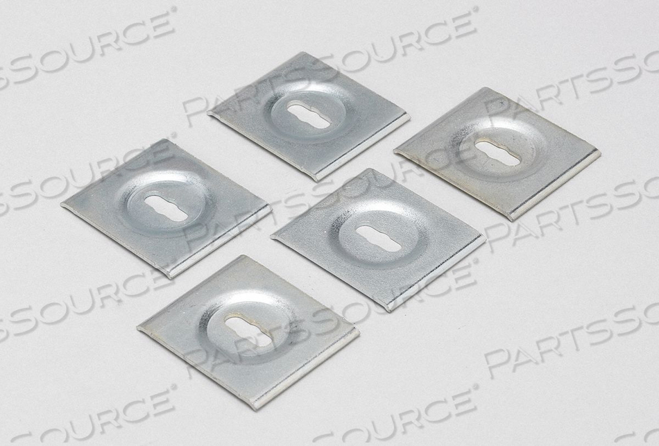 WASHER SQUARE SPLICE ELECTRO ZINC PK25 by Cablofil