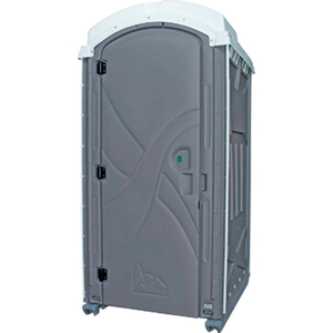 AXXIS PORTABLE RESTROOM, GRAY 47"L X 43"W X 92"H by Poly Portables LLC