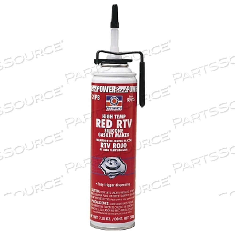 RTV SILICONE SEALANT 7.5 OZ CAN RED 