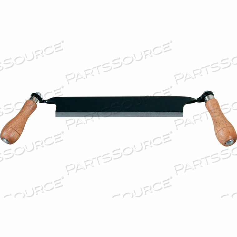 DRAW SHAVE - STRAIGHT 5" STEEL BLADE WITH WOOD HANDLES by Timber Tuff Tools DRAW SHAVE - STRAIGHT 5" STEEL BLADE WITH WOOD HANDLES by Timber Tuff Tools