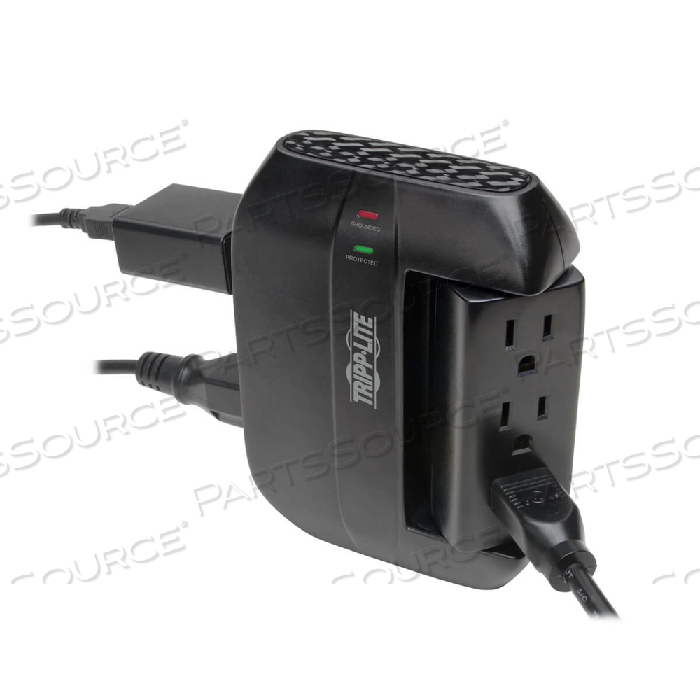 SURGE PROTECTOR 3 ROTATABLE OUTLETS 3 STATIONARY SIDE OUTLETS by Tripp Lite SURGE PROTECTOR 3 ROTATABLE OUTLETS 3 STATIONARY SIDE OUTLETS by Tripp Lite