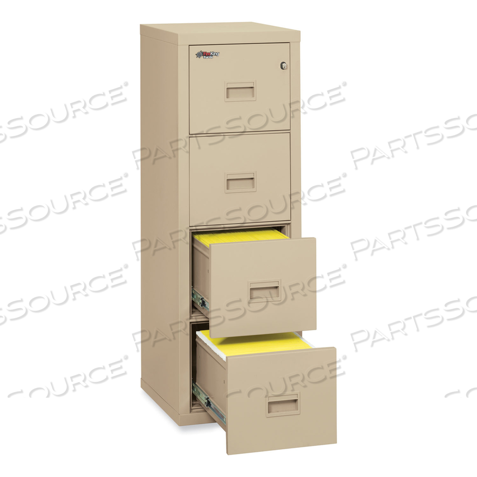 VERTICAL FILE 4 DRAWER LETTER by Fire King