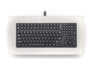 KEYBOARD STAINLESS STEEL PANEL MOUNT USB by iKey