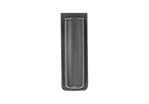 FLASHLIGHT POUCH SYNTHETIC LEATHER BLACK by Heros Pride
