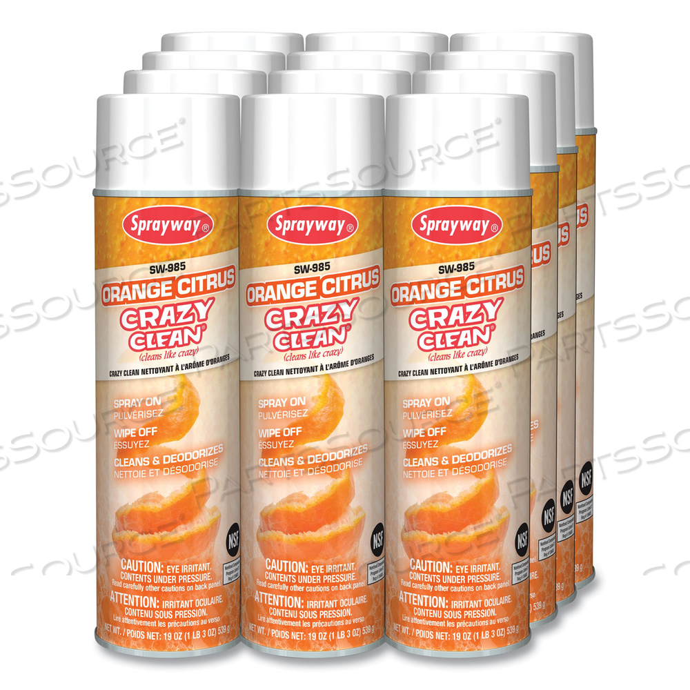 CLEANER,ALL PRP,CITRUS,12 by Sprayway