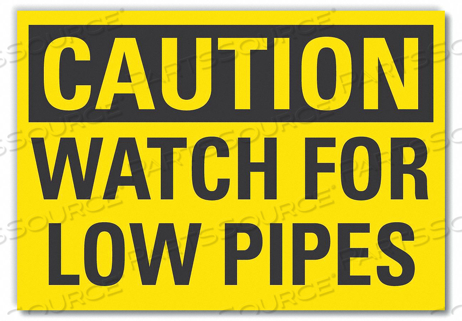 CAUTION SIGN SELF-ADHESIVE VINYL 5 IN H by Lyle Signs Inc. CAUTION SIGN SELF-ADHESIVE VINYL 5 IN H by Lyle Signs Inc.