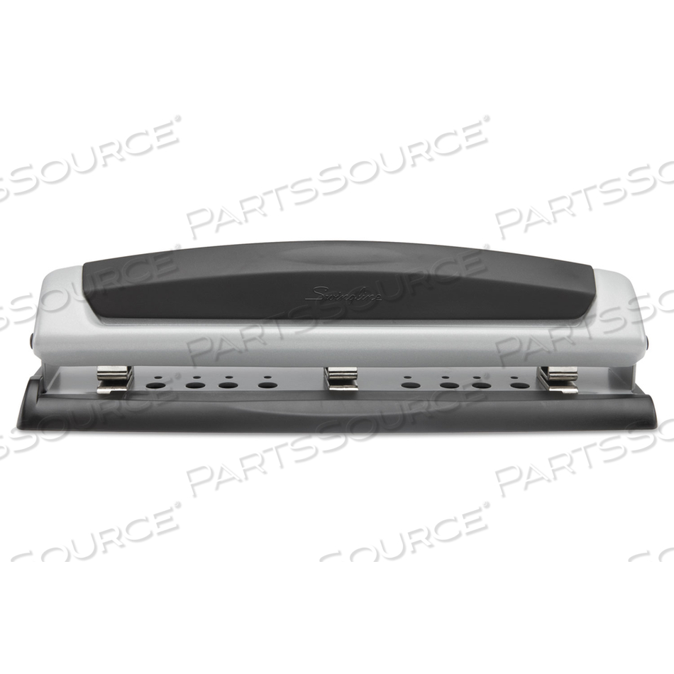 10-SHEET PRECISION PRO DESKTOP TWO- TO THREE-HOLE PUNCH, 9/32" HOLES by Swingline GBC 10-SHEET PRECISION PRO DESKTOP TWO- TO THREE-HOLE PUNCH, 9/32" HOLES by Swingline GBC