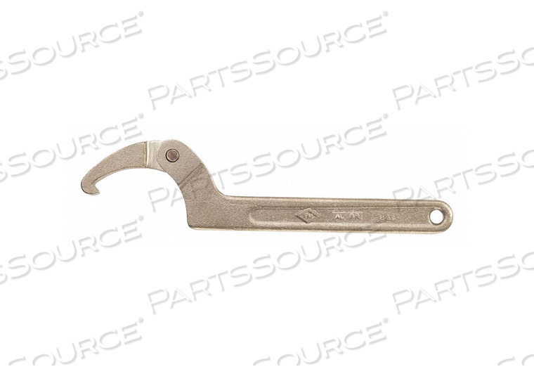 ADJ. HOOK SPANNER WRENCH L 8 IN. by Ampco Safety Tools