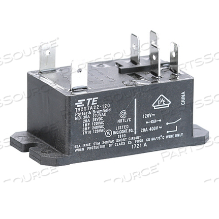 RELAY, POWER, 120V 30A 
