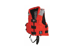 SEARCH/RESCUE JACKET III 4XL 15-1/2 LB. by Stearns Flotation