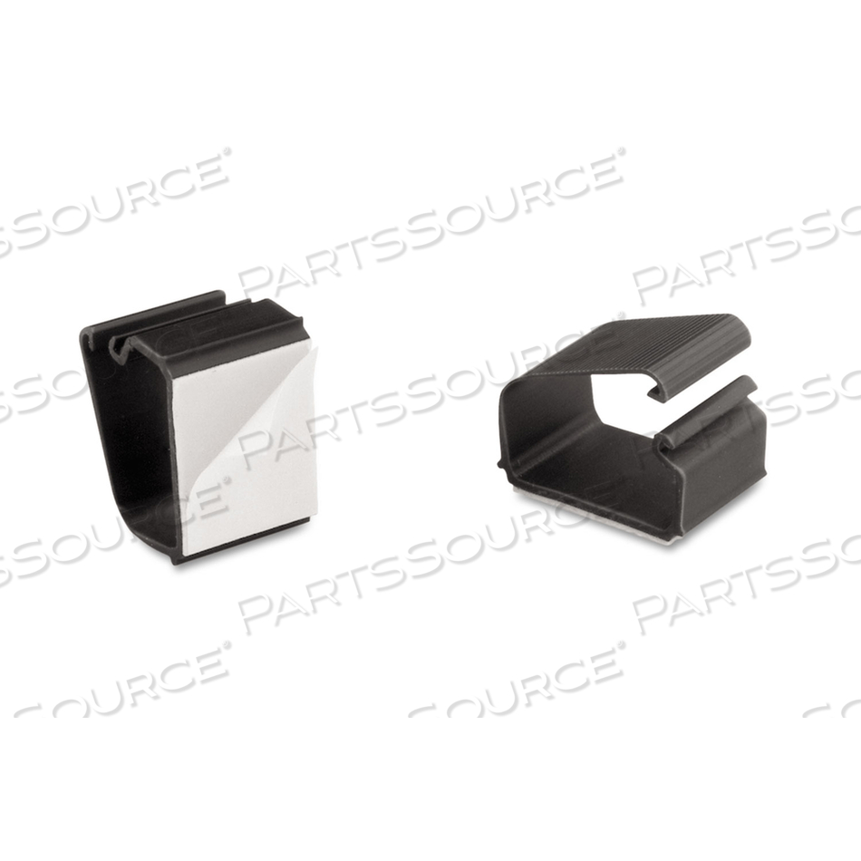 SELF-ADHESIVE WIRE CLIPS, BLACK by Cord Away SELF-ADHESIVE WIRE CLIPS, BLACK by Cord Away