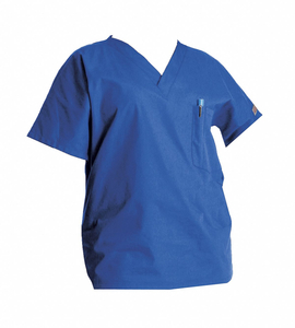 SCRUB SHIRT S 4.25 OZ. ROYAL BLUE by Landau SCRUB SHIRT S 4.25 OZ. ROYAL BLUE by Landau