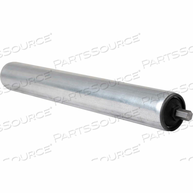 1.9" DIA. X 16 GA. GALVANIZED ROLLER FOR 10" O.A.W. OMNI CONVEYORS ABEC BEARINGS 