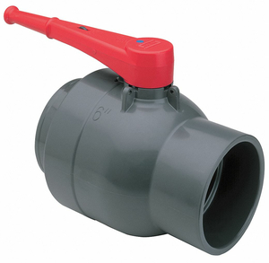 COMPACT BALL VALVE PVC 6 IN EPDM by Spears