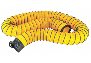 VENT DUCT 8 DIA. X 25 FT YLW by Euramco Group VENT DUCT 8 DIA. X 25 FT YLW by Euramco Group