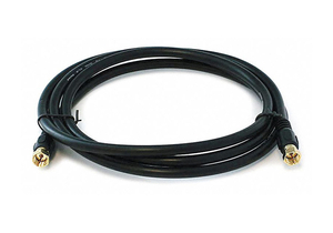 COAXIAL CABLE RG-6 6 FT. BLACK by Monoprice, Inc.