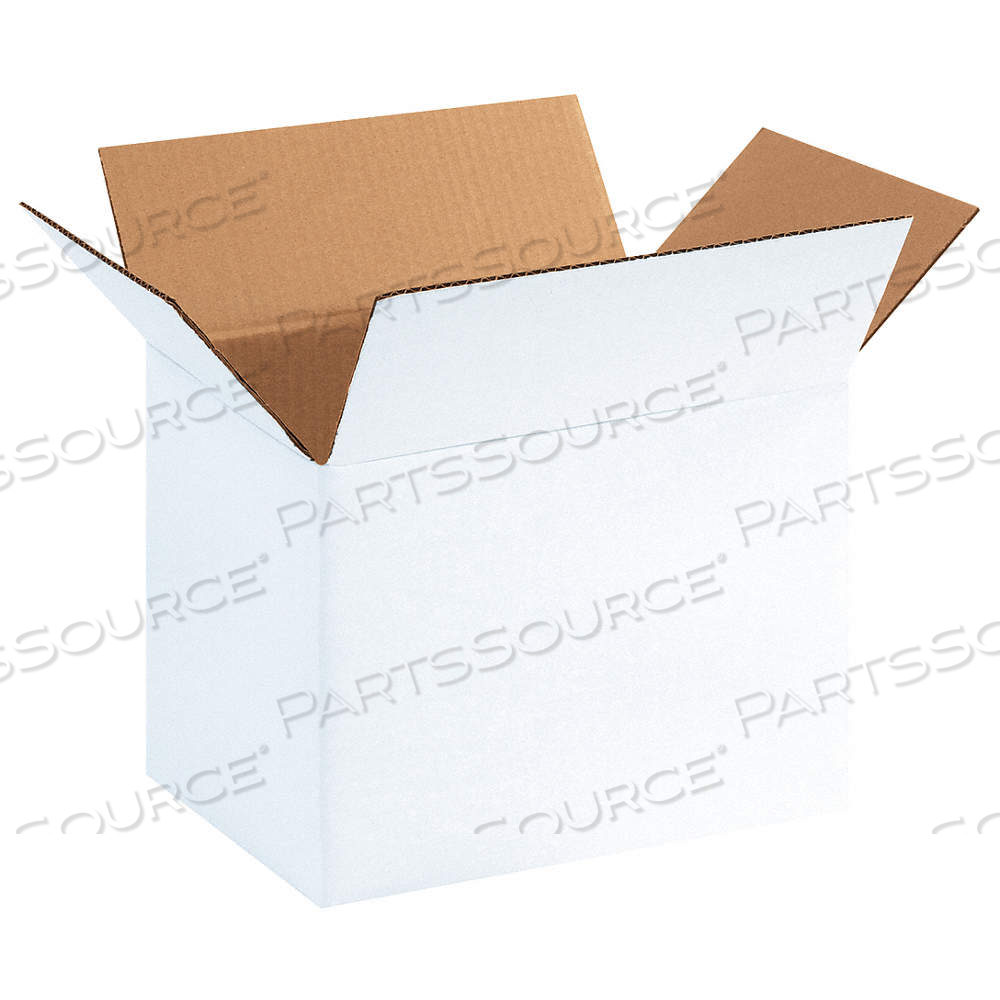 SHIPPING BOX, 11 1/4 IN INSIDE LG, 8 3/4 IN INSIDE WD, 8 IN INSIDE HT, 32 ECT, SINGLE WALL by Approved Vendor