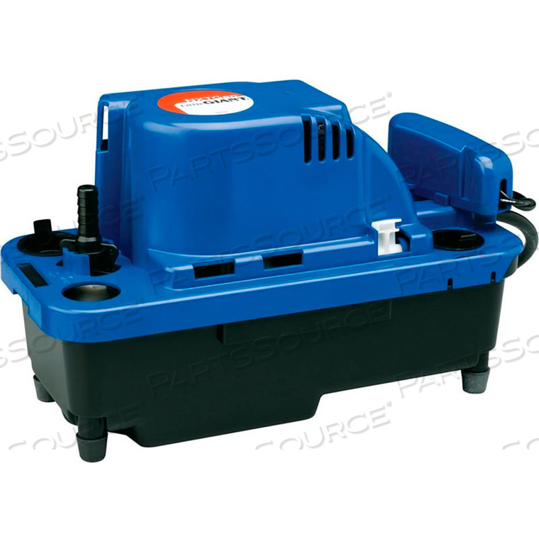 VCMX-20ULS CONDENSATE REMOVAL PUMP WITH SAFETY SWITCH 230V by Little Giant VCMX-20ULS CONDENSATE REMOVAL PUMP WITH SAFETY SWITCH 230V by Little Giant