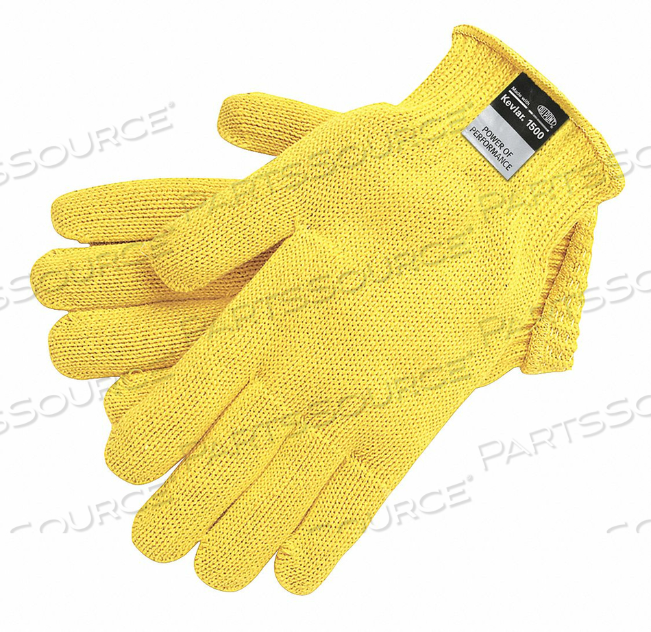 CUT RESISTANT GLOVES 3 S YELLOW PK12 