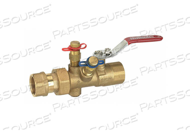MANUAL BALANCING VALVE 1-1/4 IN FNPT by Nutech