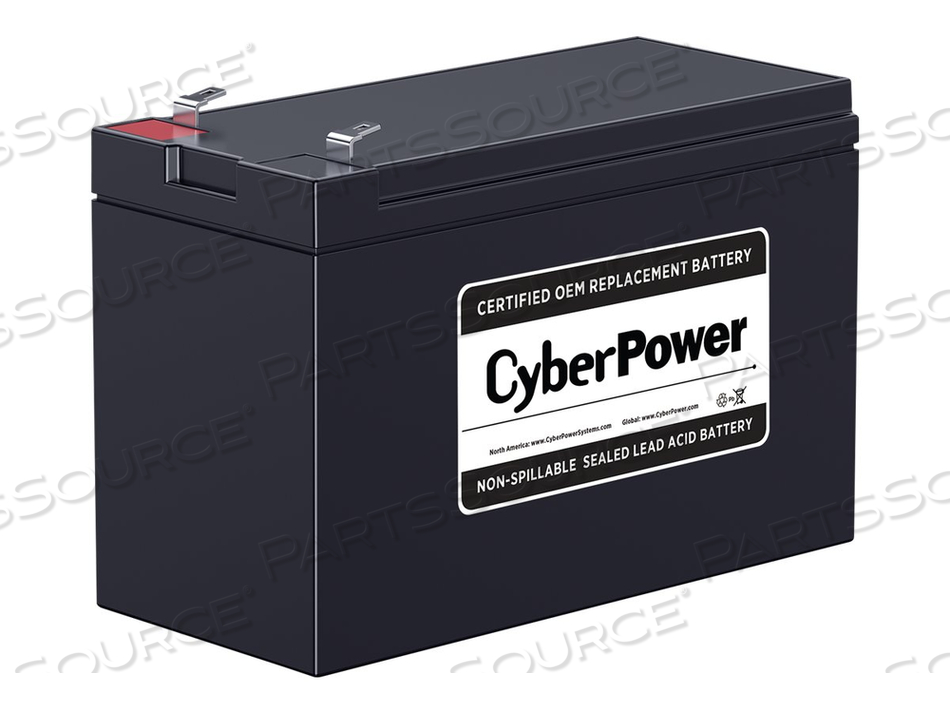 RB1270C, UPS BATTERY, 1 X BATTERY, LEAD ACID, 7 AH, FOR RT650 