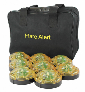 LED ROAD FLARE KIT 1 WATT YELLOW by Keystone Sales Group, Inc