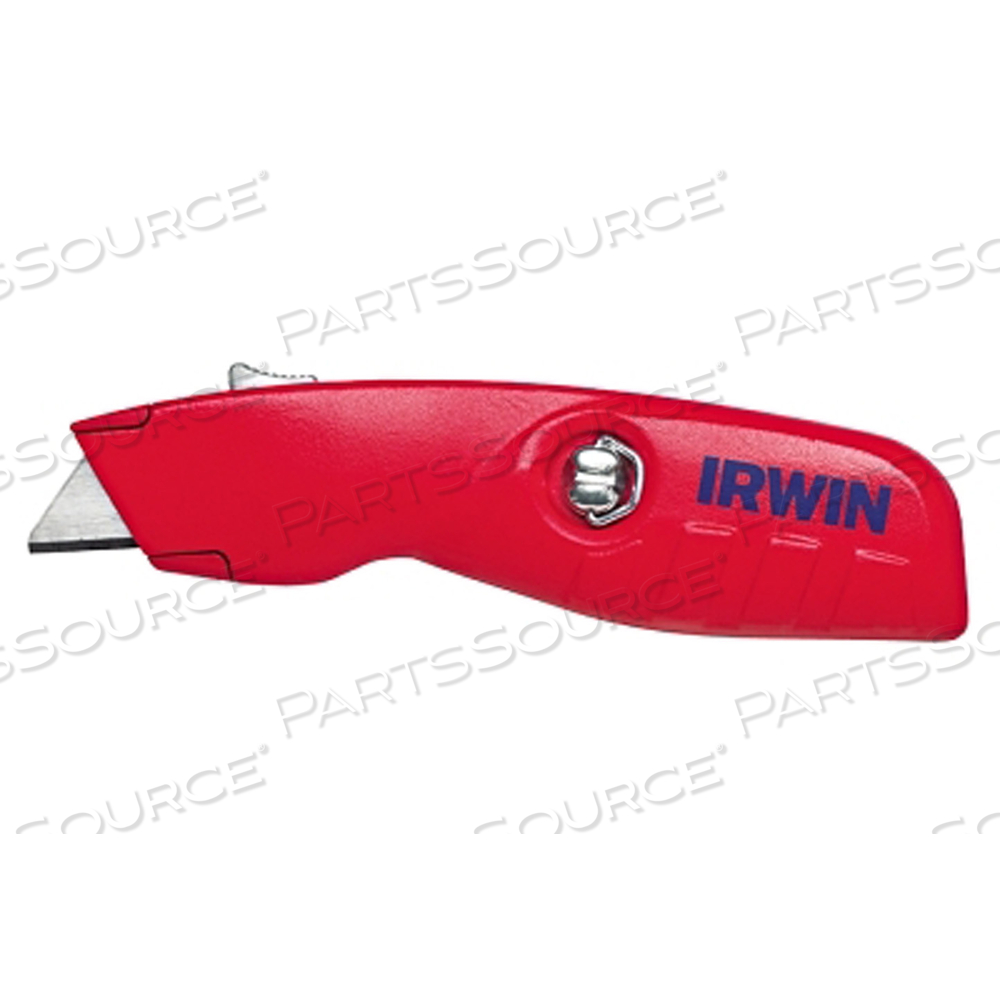 SAFETY KNIFE 6 IN. HIGH VISIBILITY RED by IRWIN Tools