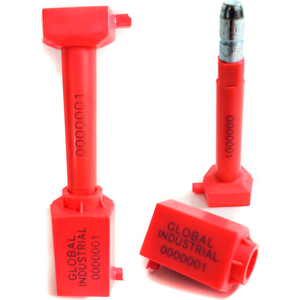 HIGH SECURITY BOLT SEAL, RED, 50/PACK by Cambridge Security Seals LLC HIGH SECURITY BOLT SEAL, RED, 50/PACK by Cambridge Security Seals LLC