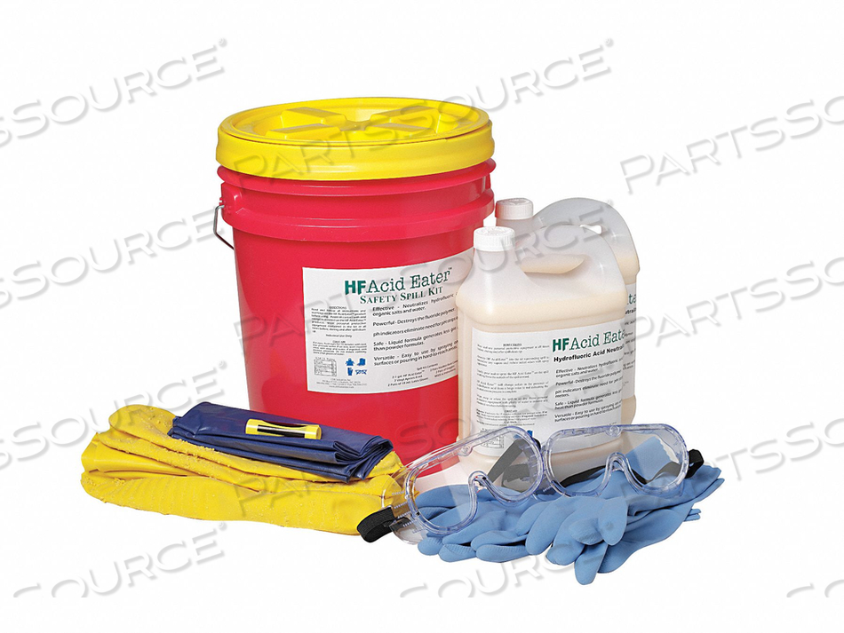 HYDROFLUORIC ACID SPILL KIT by Clift Industries HYDROFLUORIC ACID SPILL KIT by Clift Industries
