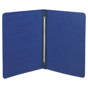PRESSTEX REPORT COVER WITH TYVEK REINFORCED HINGE, SIDE BOUND, TWO-PIECE PRONG FASTENER, 3" CAPACITY, 8.5 X 11, DARK BLUE by ACCO Brands