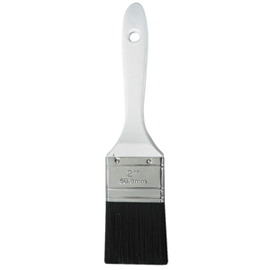 PAINT BRUSH, FLAT SASH BRUSH, 2 IN, SYNTHETIC, POLYESTER, 8 3/4 IN OVERALL LG by Approved Vendor