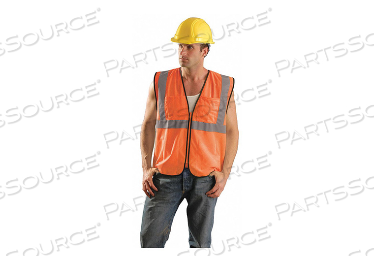 HIGH VISIBILITY VEST CLASS 2 ORANGE L/XL 