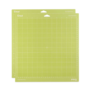 STANDARDGRIP MACHINE MAT, 12 X 12, GREEN, 2/PACK by Cricut