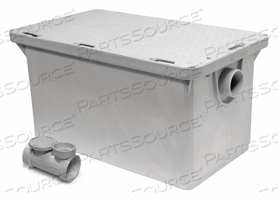 GREASE INTERCEPTOR POLY 2 IN 25 GPM by Canplas LLC GREASE INTERCEPTOR POLY 2 IN 25 GPM by Canplas LLC