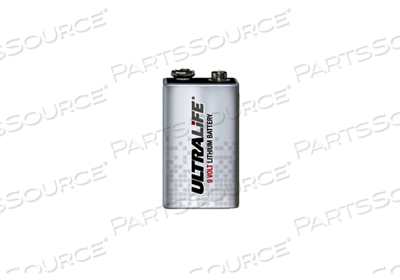 RECHARGEABLE BATTERY, 1200 MAH, LITHIUM, 9 V 