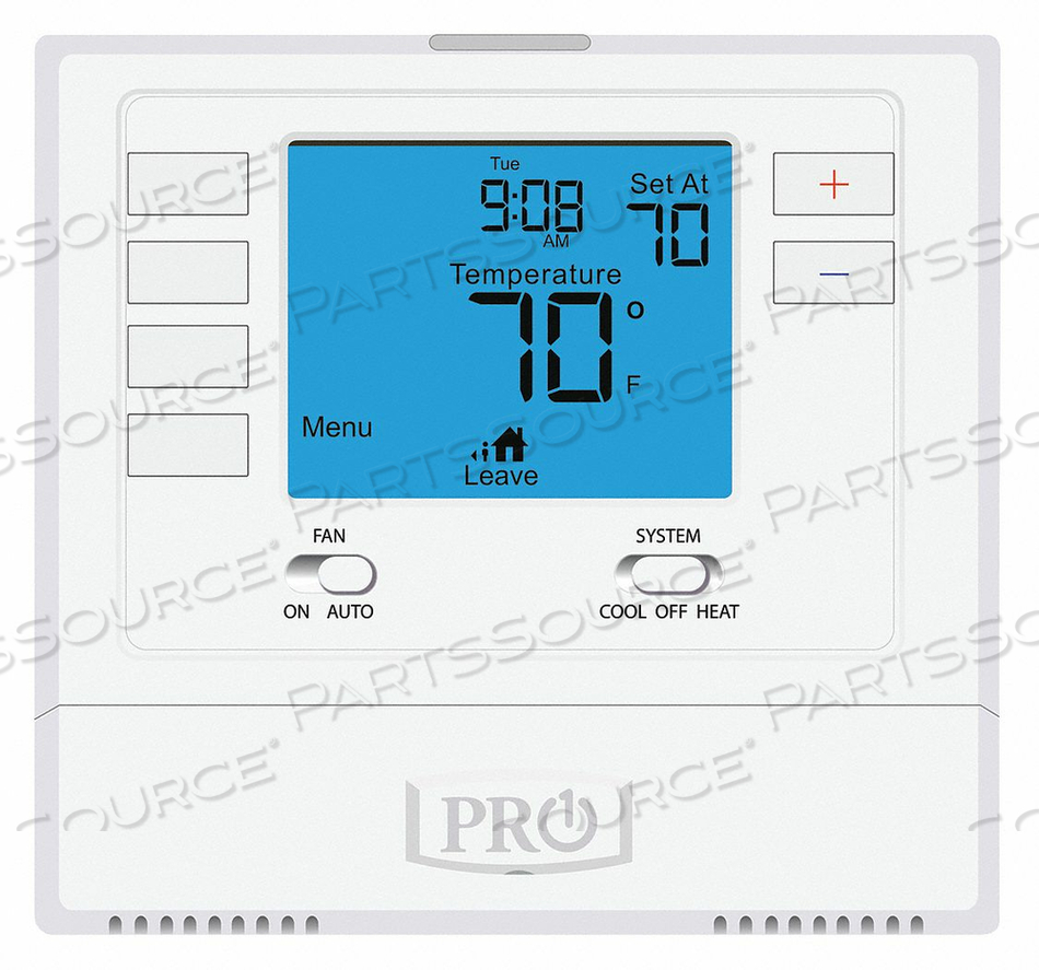 LOW VOLTAGE THERMOSTAT LARGE DISP 1H/1C by PRO1 IAQ LOW VOLTAGE THERMOSTAT LARGE DISP 1H/1C by PRO1 IAQ