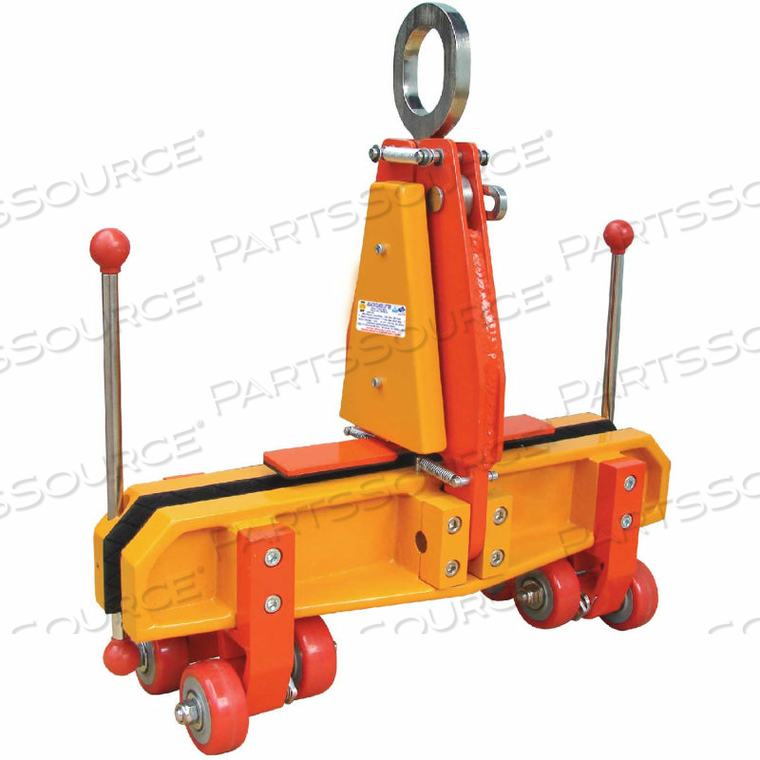 1320 LBS CAPACITY GLASS LIFTER, YELLOW/ORANGE 