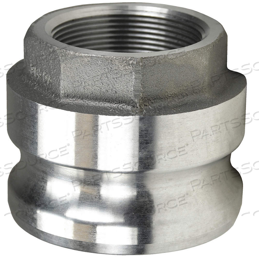 CAM AND GROOVE ADAPTER 6 ALUMINUM by Dixon Valve and Coupling